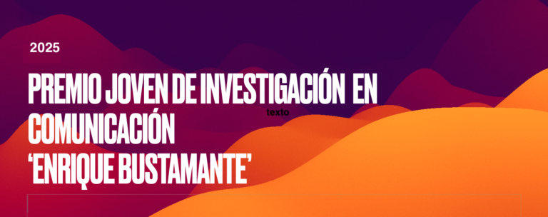 Ganadores del Premio Joven en Investigación ‘Enrique Bustamante’